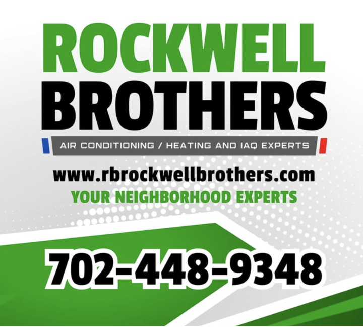 RB Rockwell Brothers Air Conditioning / Heating and IAQ Experts Logo