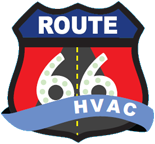 Route 66 hvac and Mechanical Logo