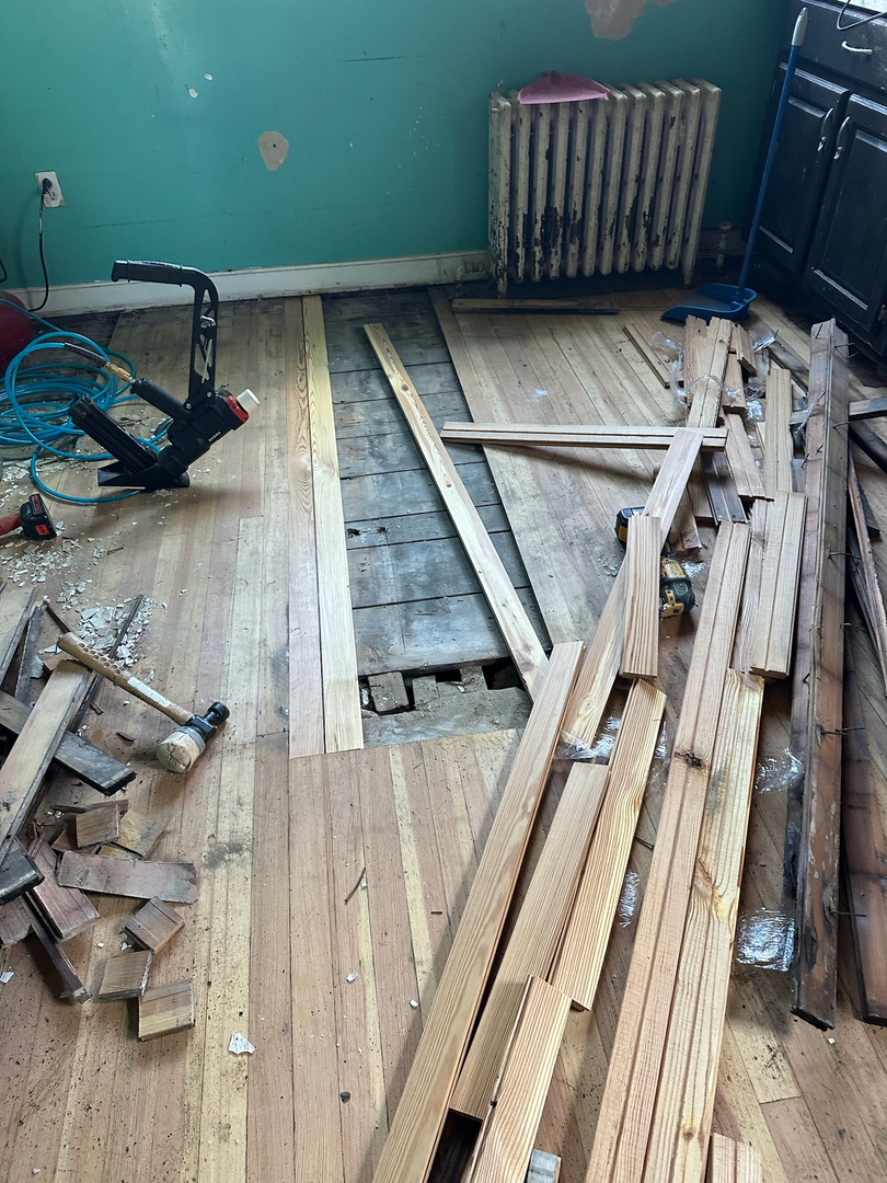 Buff & Coat Hardwood Floor Refinishing Image