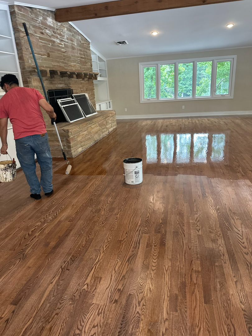 Buff & Coat Hardwood Floor Refinishing Image
