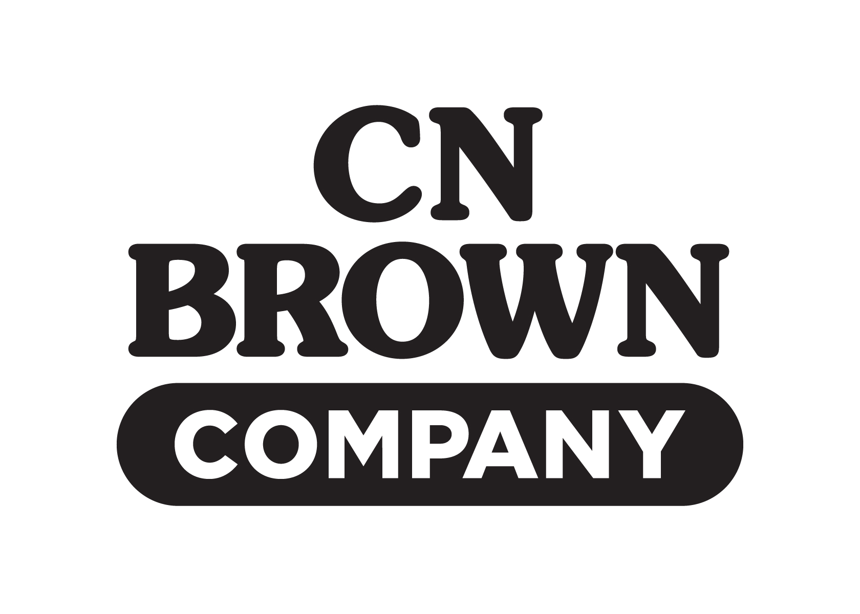 CN Brown Service Station Logo