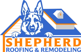 Shepherd Roofing &amp; remodeling Logo