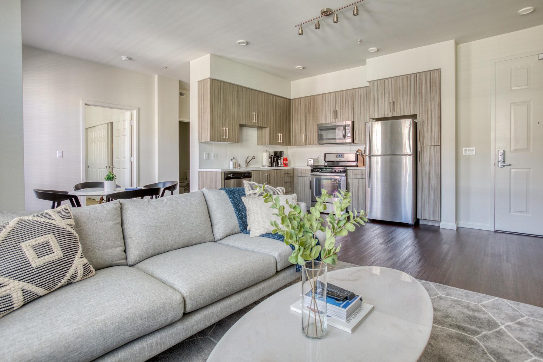 The Mason Flats at Township Square Apartments - Pleasanton, CA