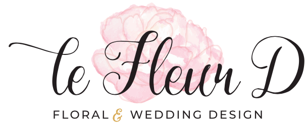Le Fleur D Floral &amp; Wedding Designs Logo