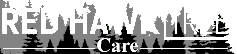Red Hawk Tree care Logo