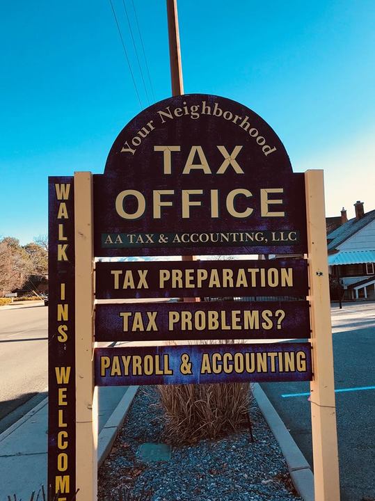 AA Tax &amp; Accounting CPA Logo