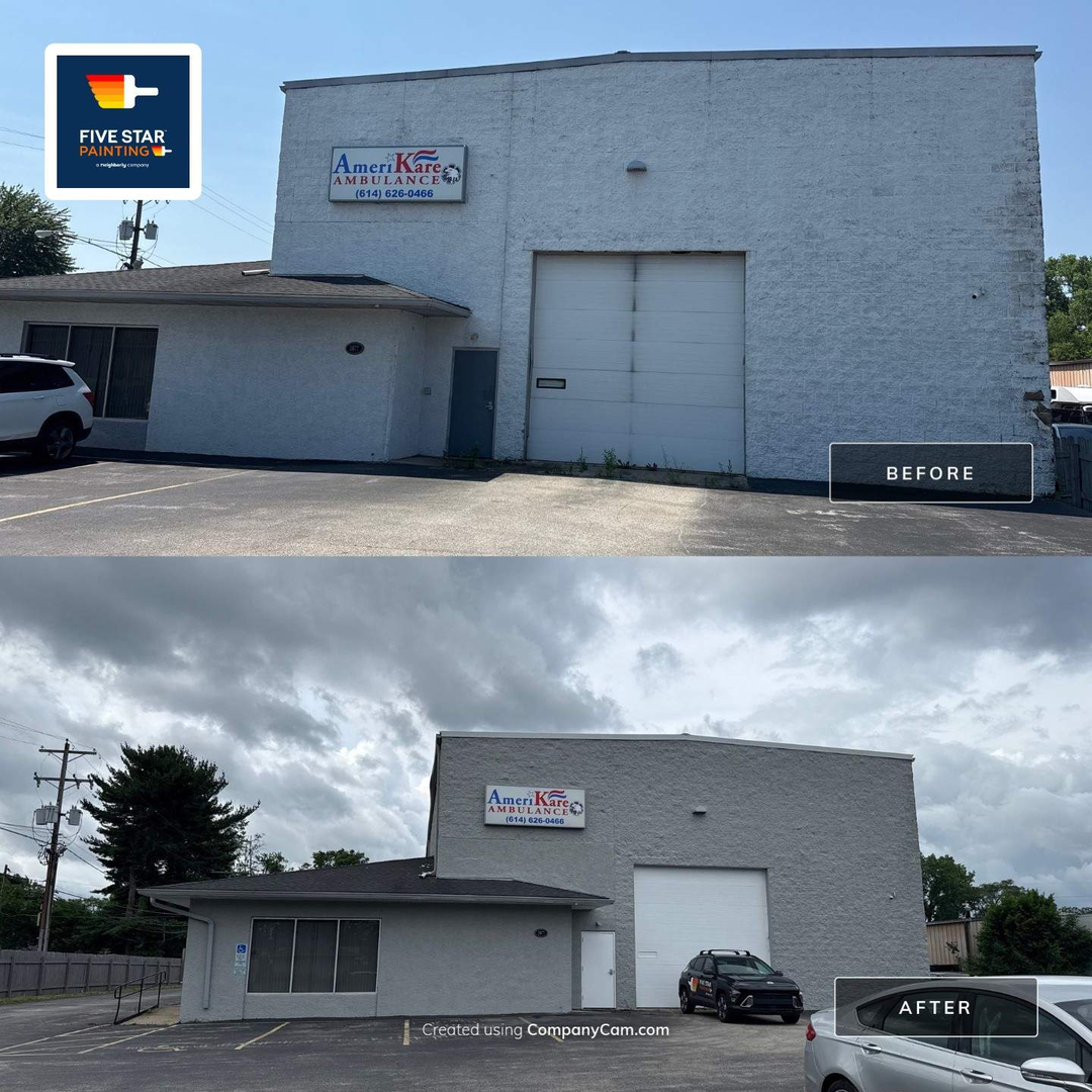 Five Star Painting of Plain City and Powell Logo