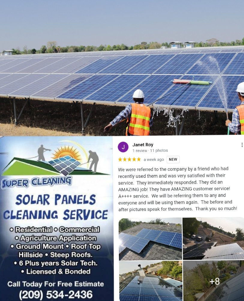 Super Cleaning Solar Service Image