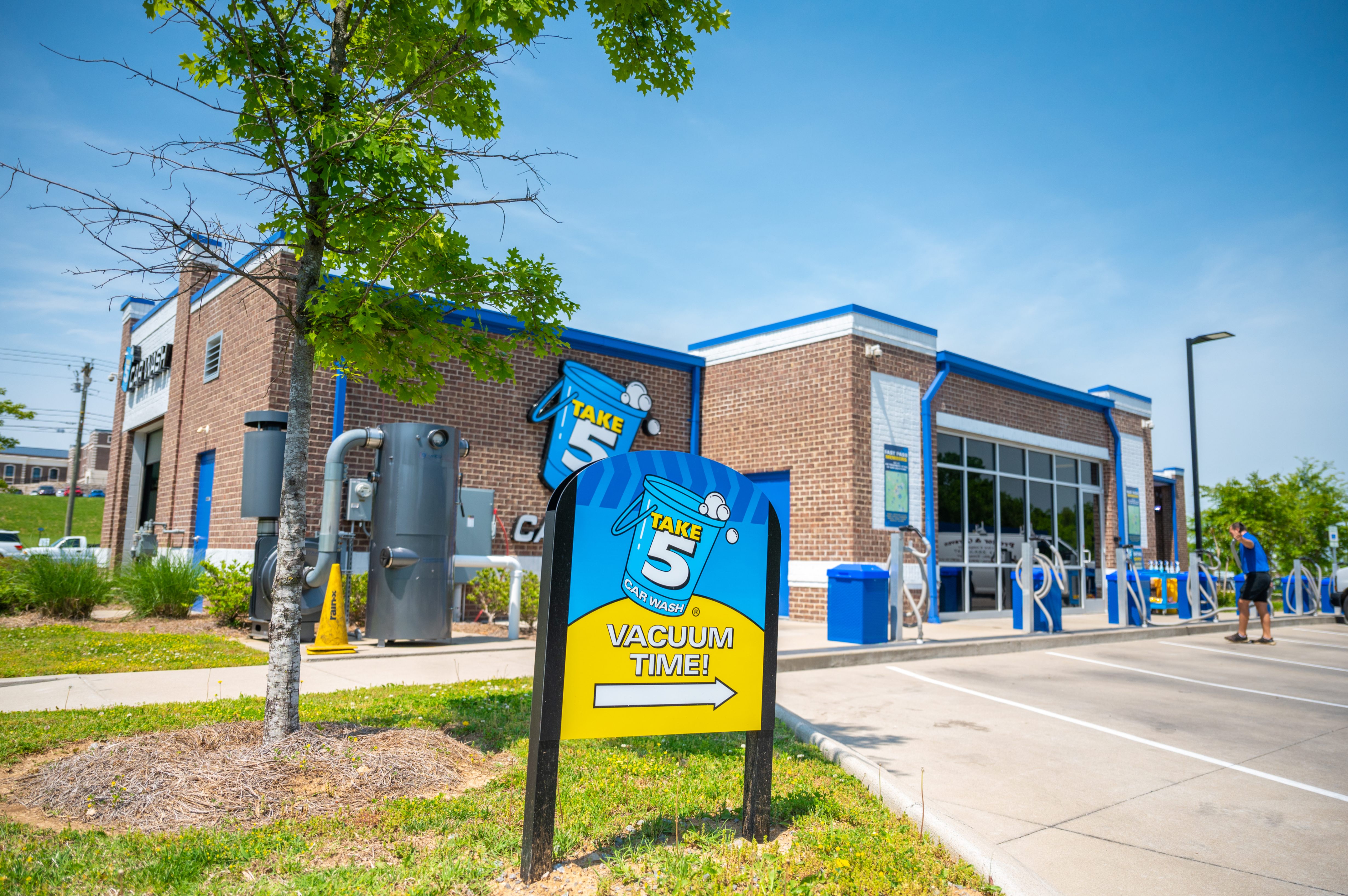 Take 5 Car Wash Image