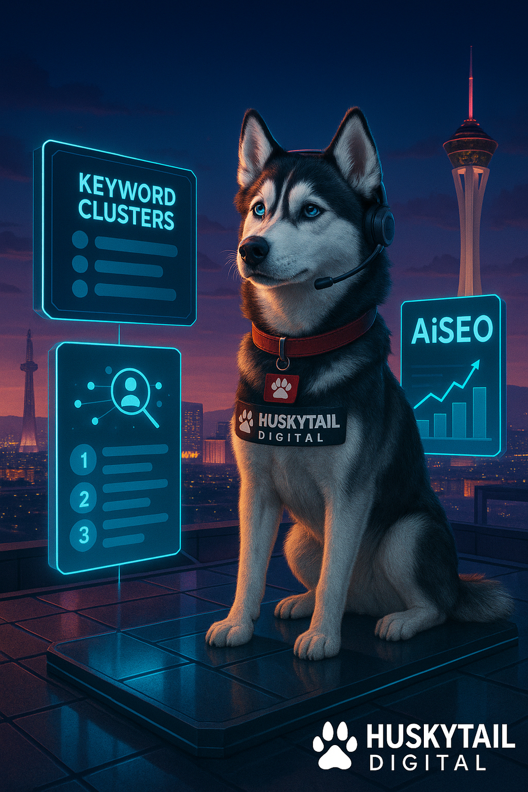 HuskyTail Digital Marketing Image