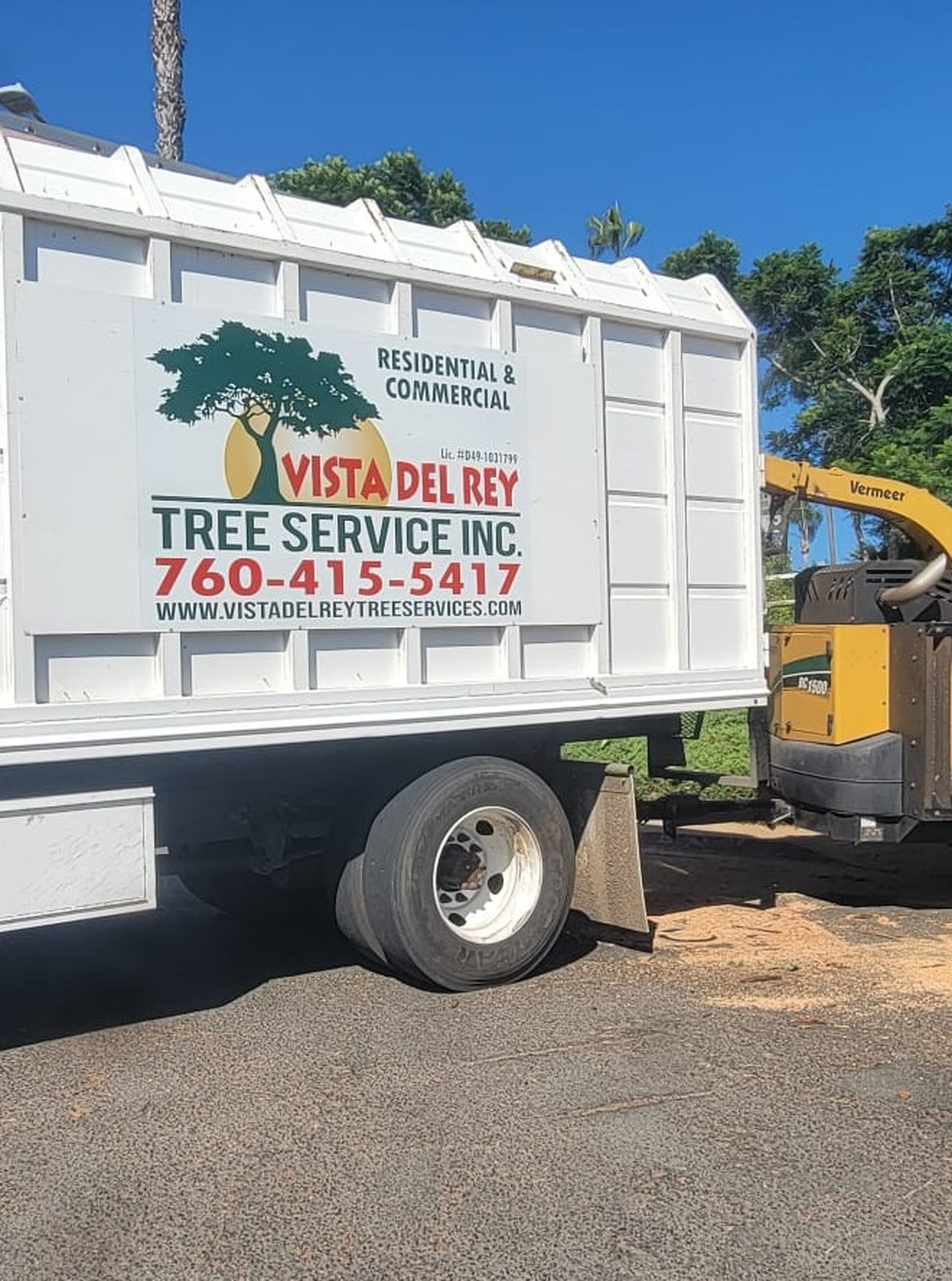 Vista Del Rey Tree Services - Vista, CA