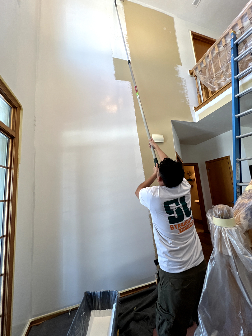 Straight Line Painting Image