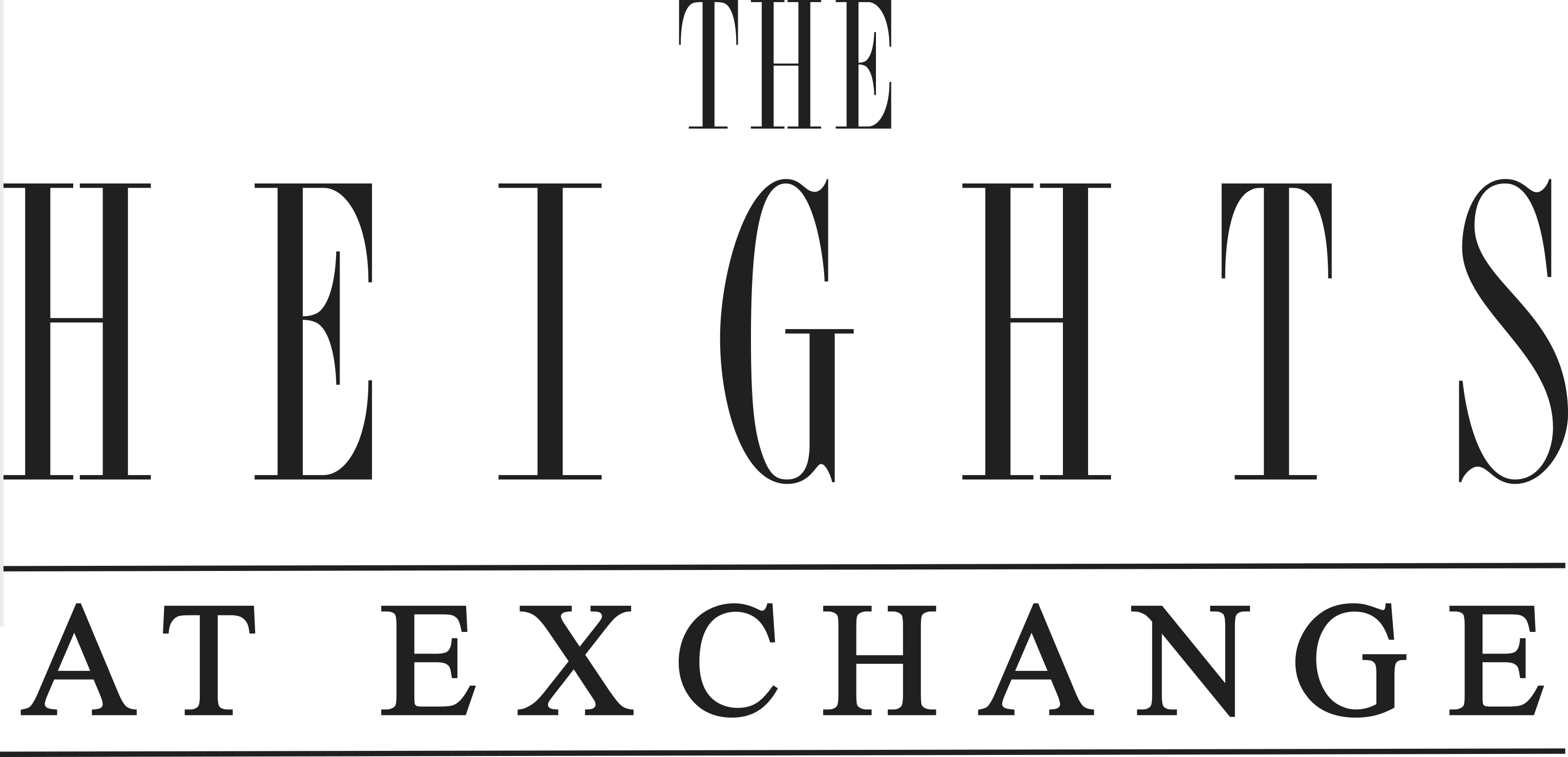 The Heights at Exchange Logo