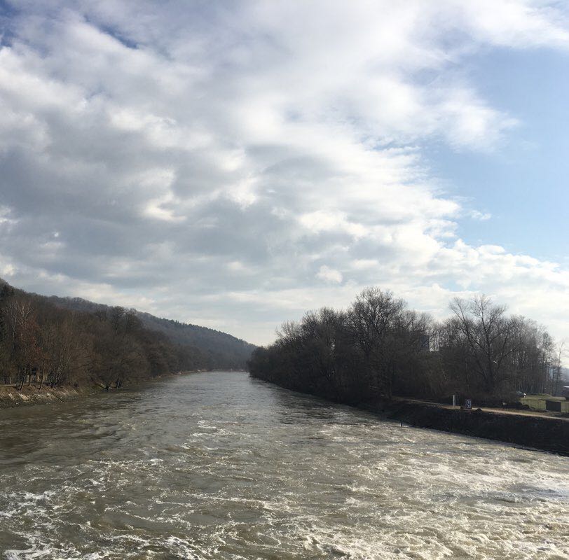 walking near me in Friedrichsau in winter