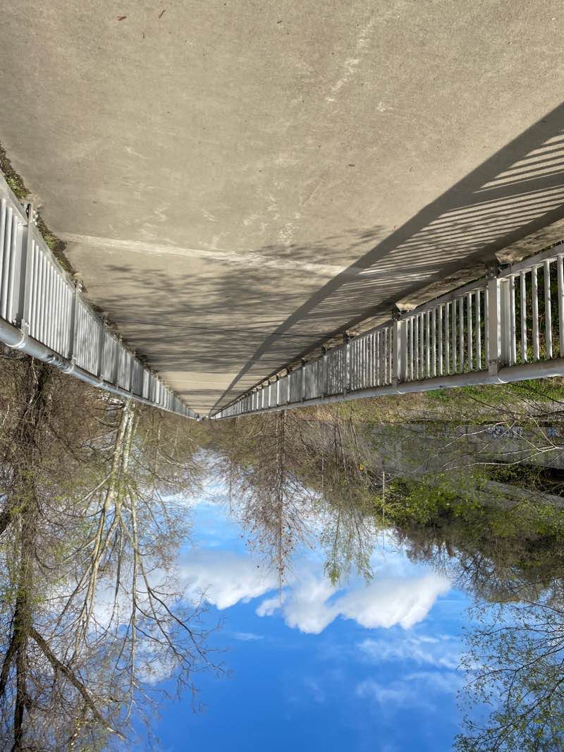walking near me in North Shore Riverfront Park in winter