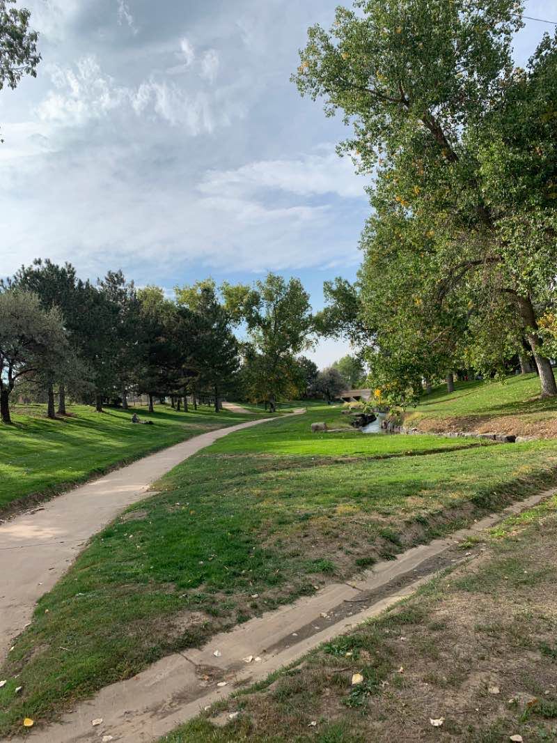 walking near me in Hosanna Athletic Complex in winter