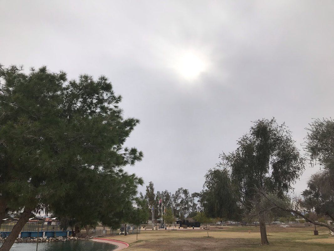 walking near me in Bucklin Park in winter