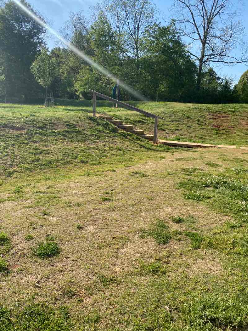 walking near me in Green Meadows Preserve in winter