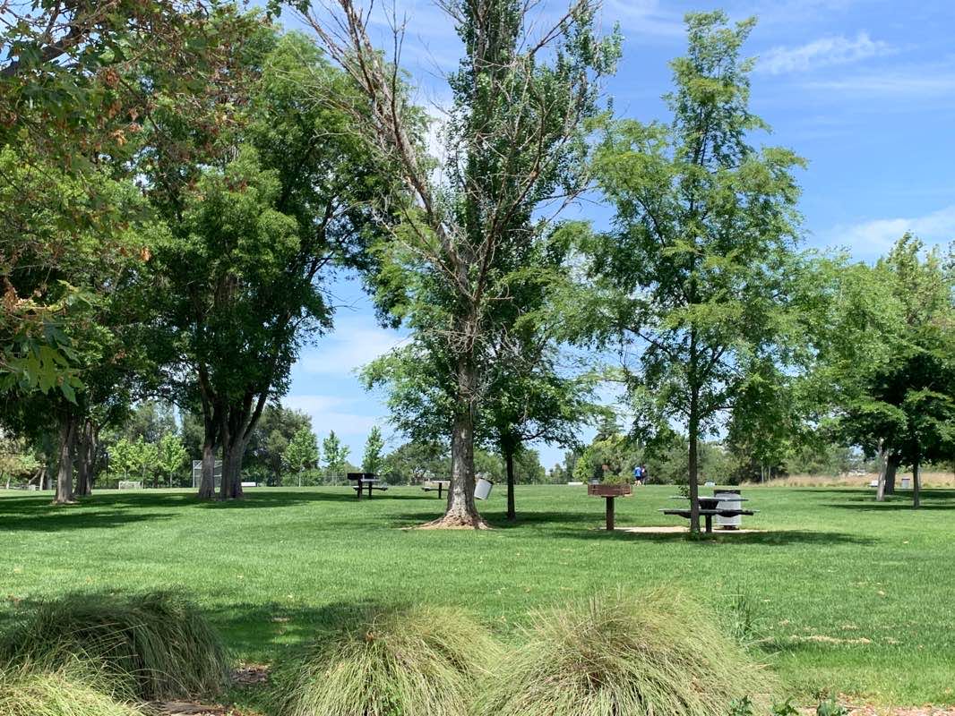 walking near me in Val Vista Park in winter