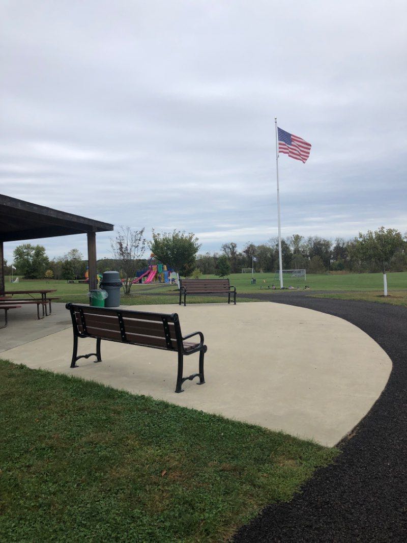 walking near me in Veteran's Park in winter