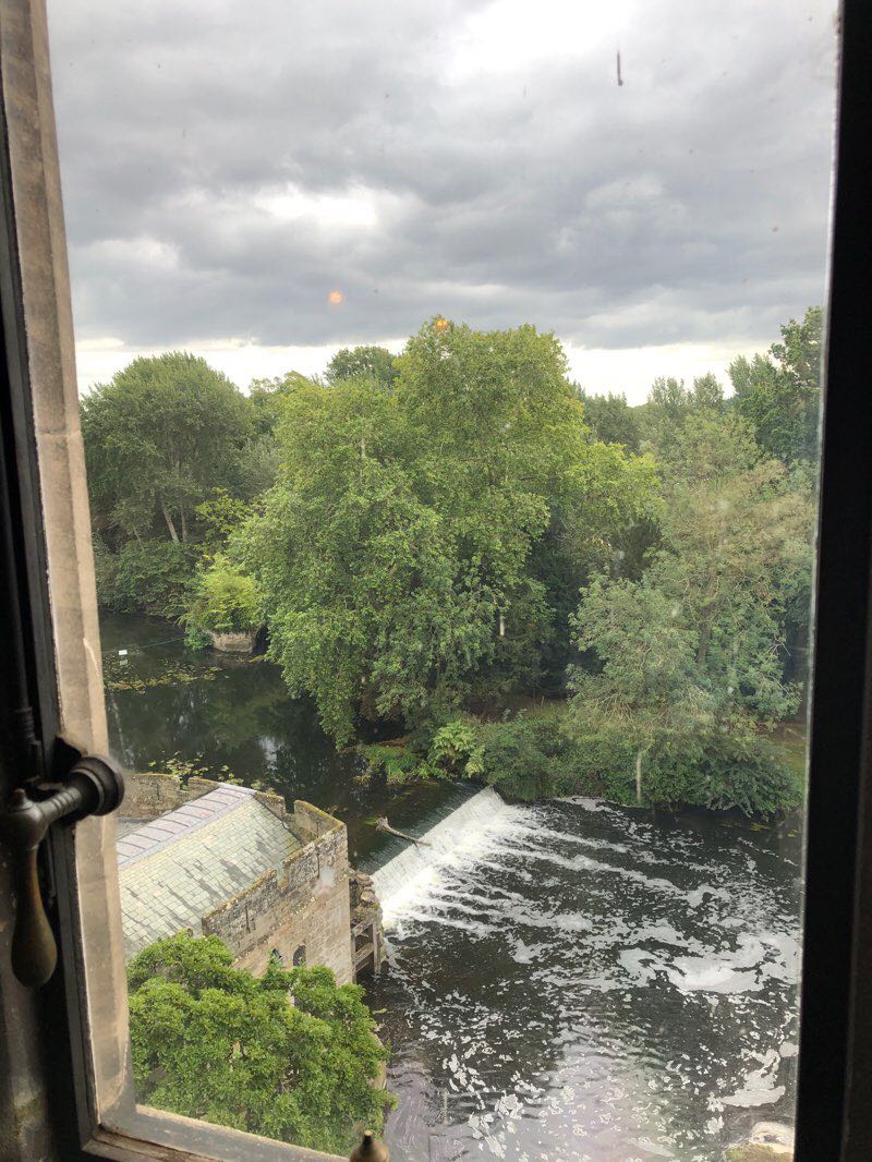 walking near me in Priory Park in winter