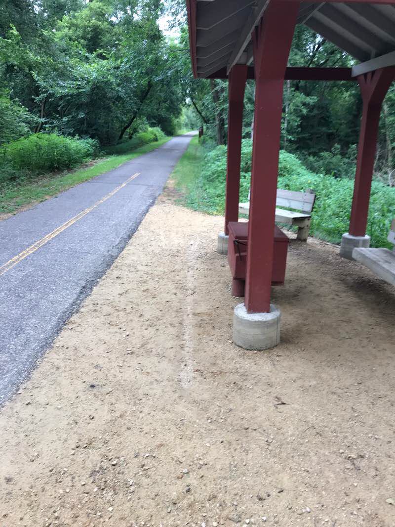 walking near me in Lake Byllesby County Park in winter