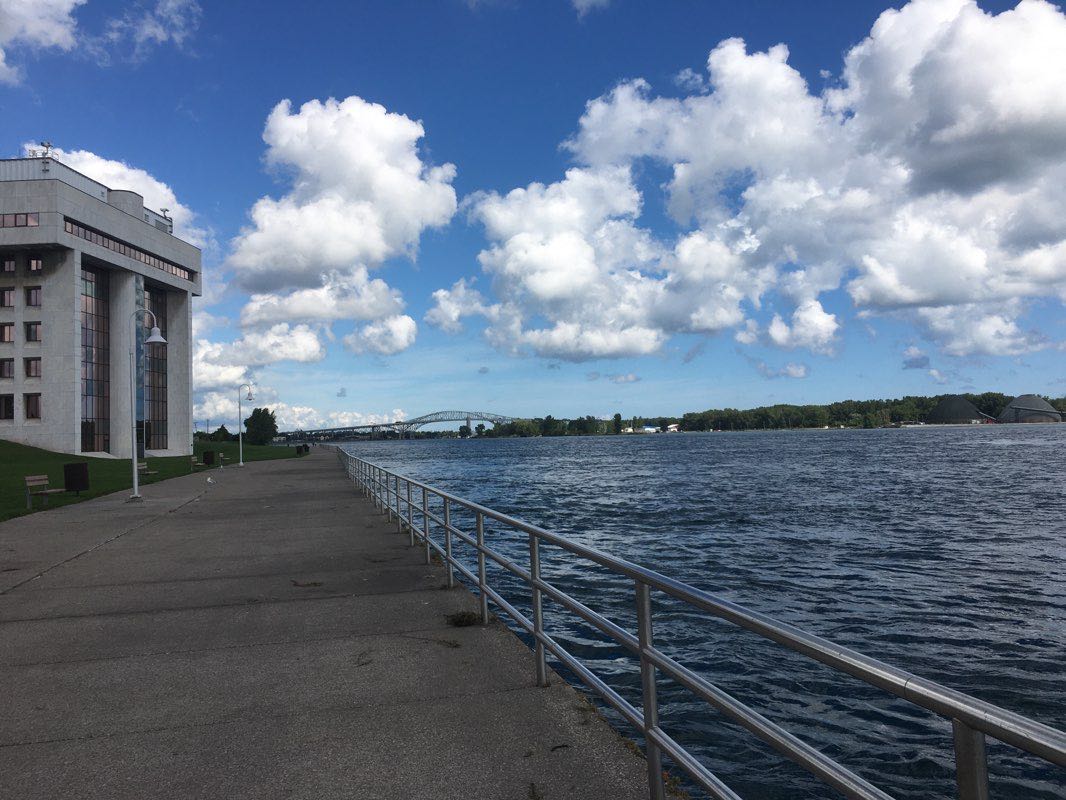 walking near me in Fort Street Dock in winter