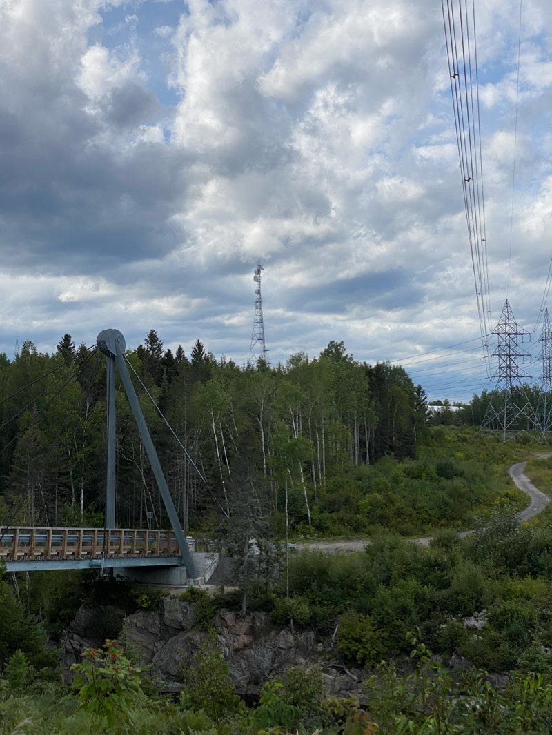 walking near me in Parc de la Rivière-aux-Sables in winter