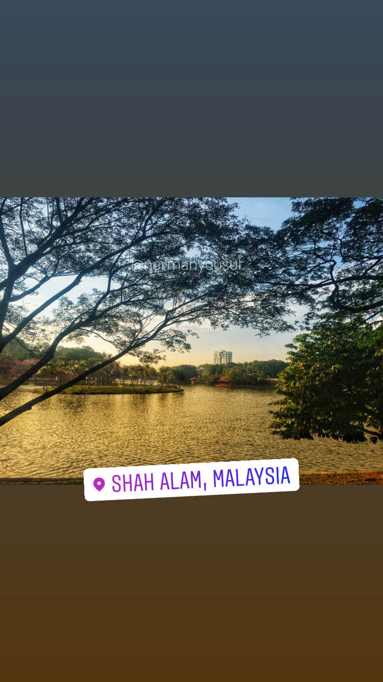 walking near me in Padang B Dataran Merdeka Shah Alam in winter