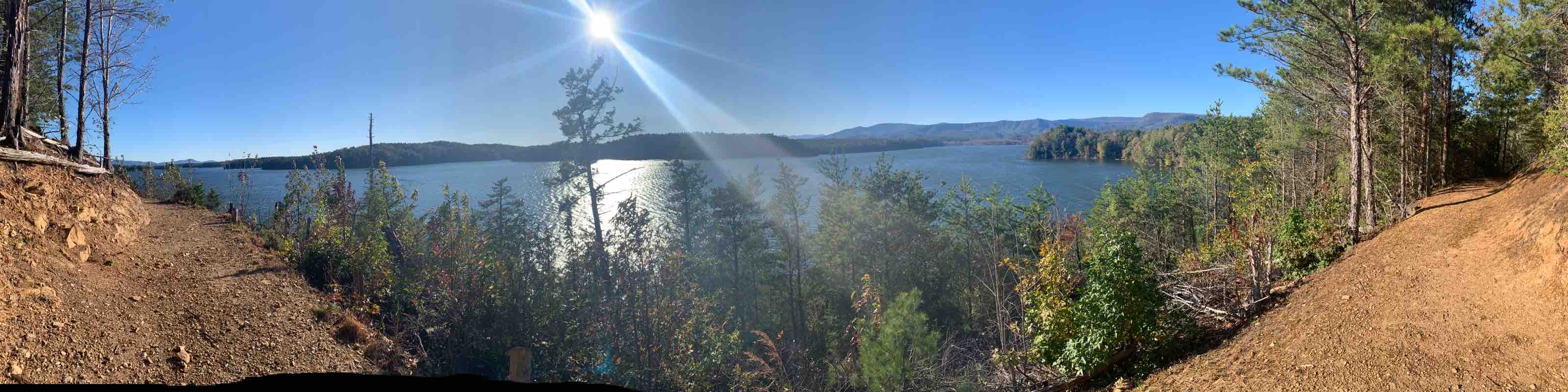 walking near me in Fonta Flora County Park in winter