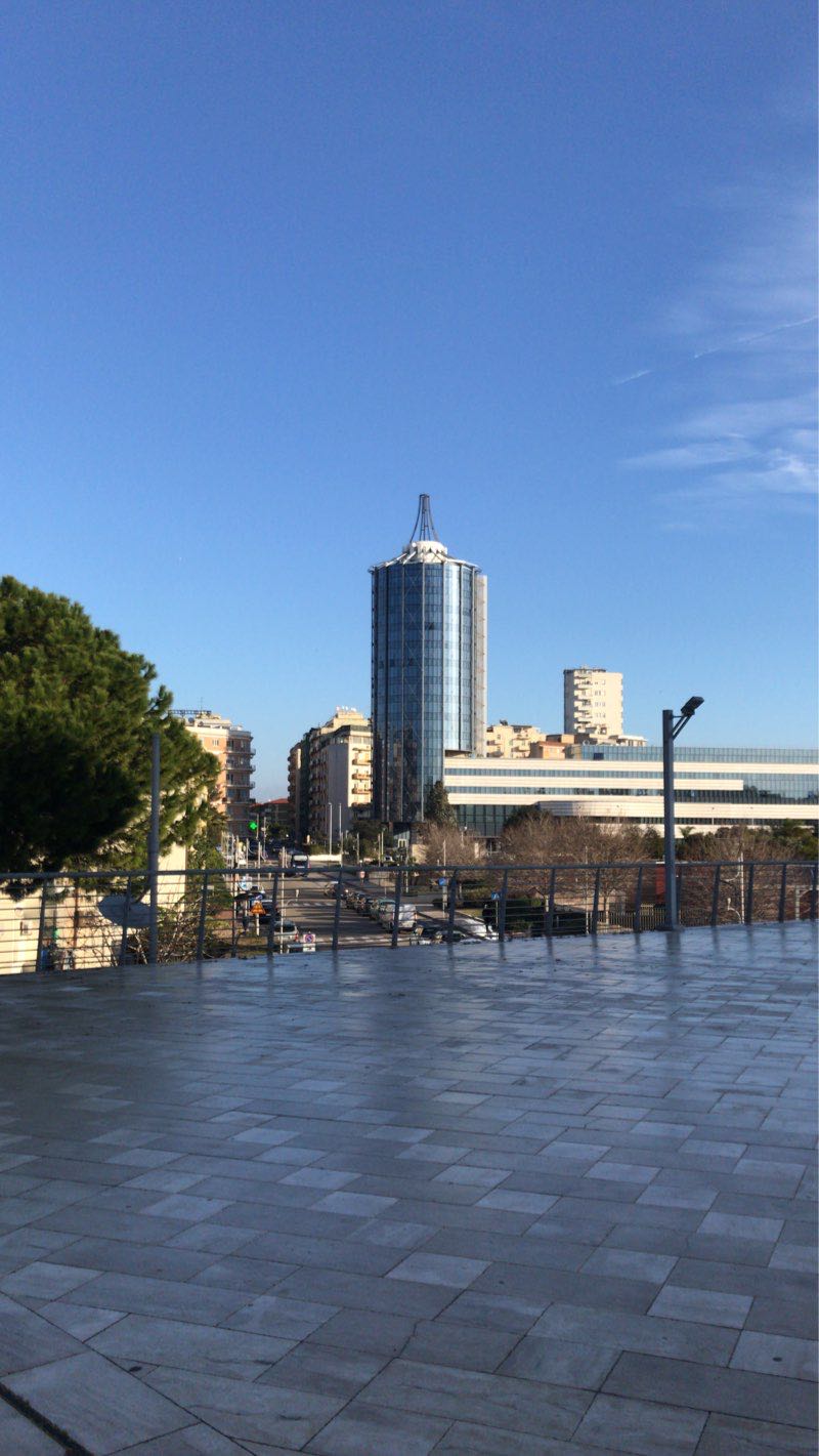 walking near me in Parco della Musica in winter