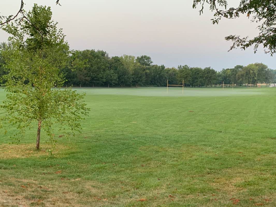 walking near me in Scott Park in winter