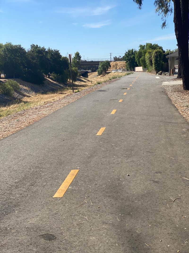 walking near me in San Ysidro Park in winter