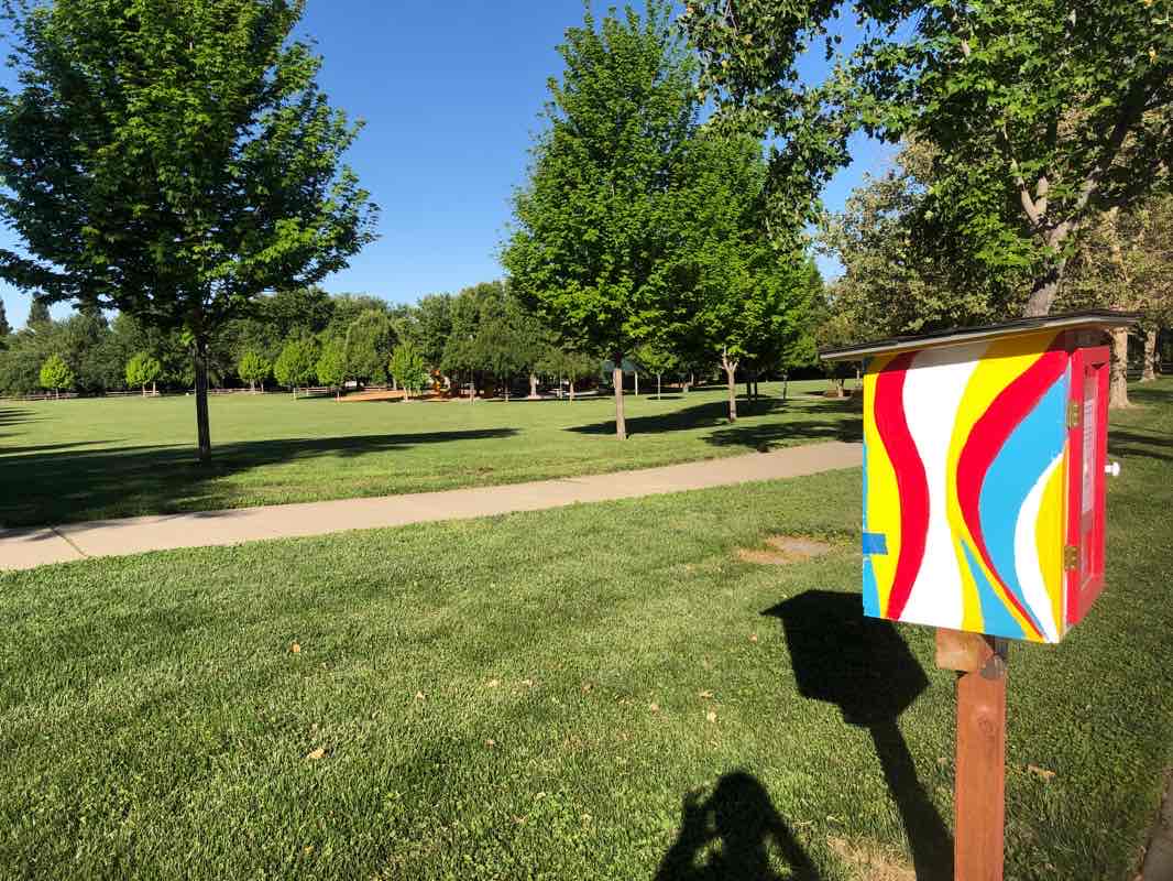 walking near me in Breen Park in winter