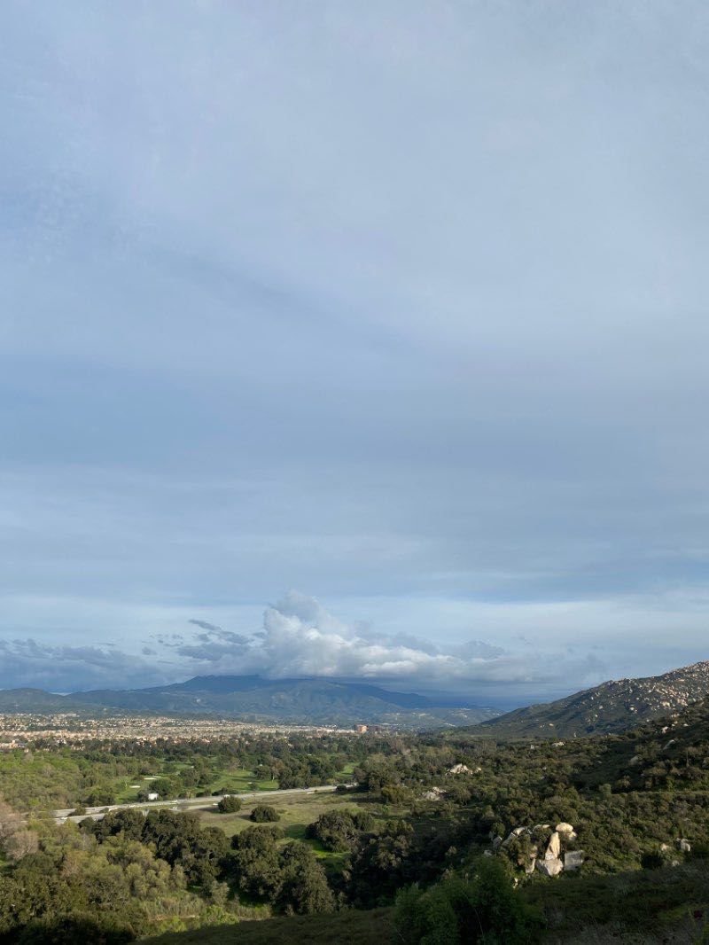 walking near me in Santa Margarita Ecological Reserve in winter