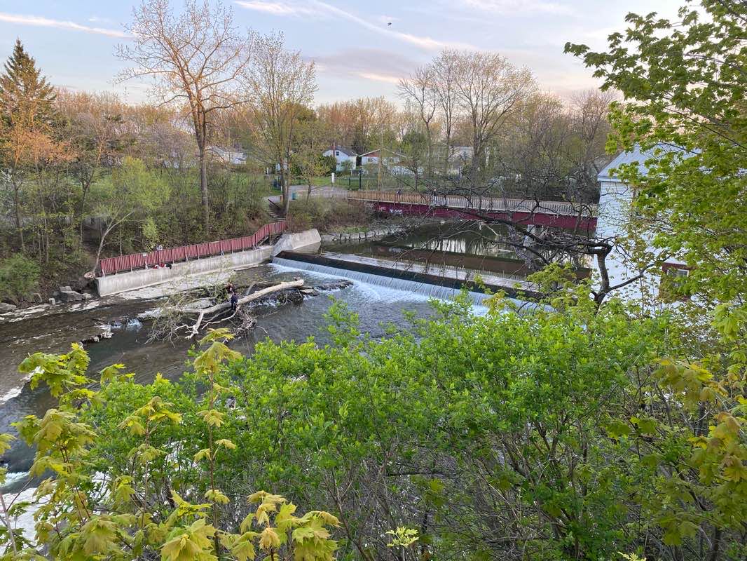 walking near me in Parc Aimé-Struthers in winter