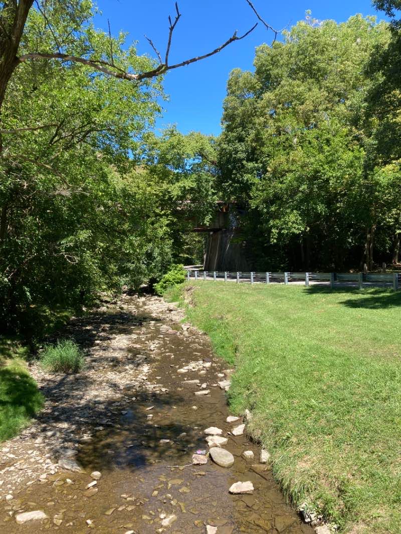 walking near me in Wabash City Park in winter