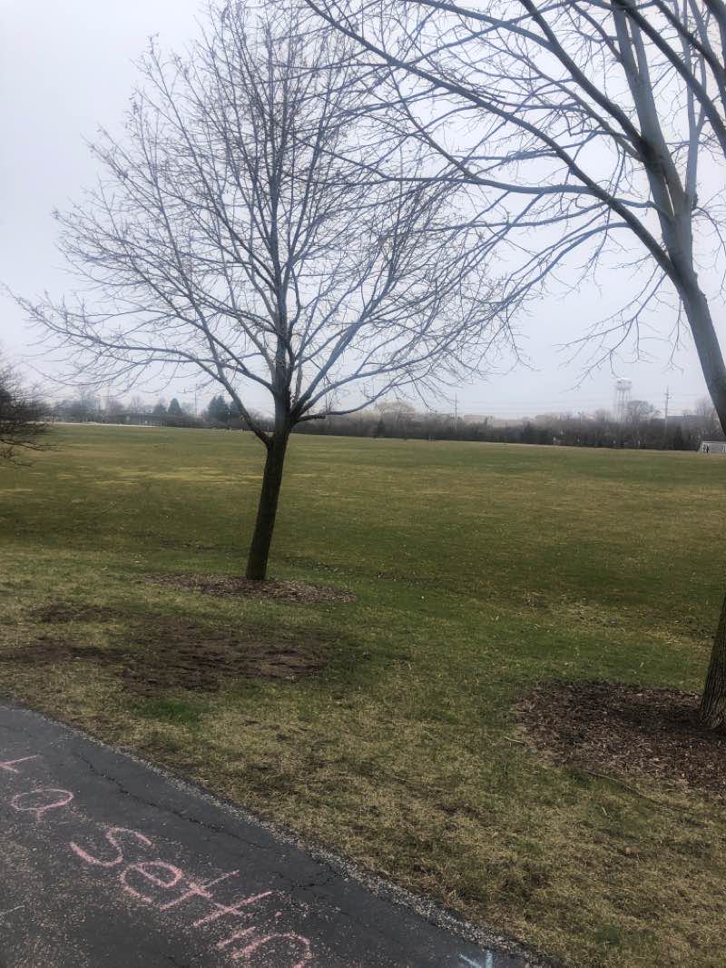 walking near me in Prairie Lakes Park in winter