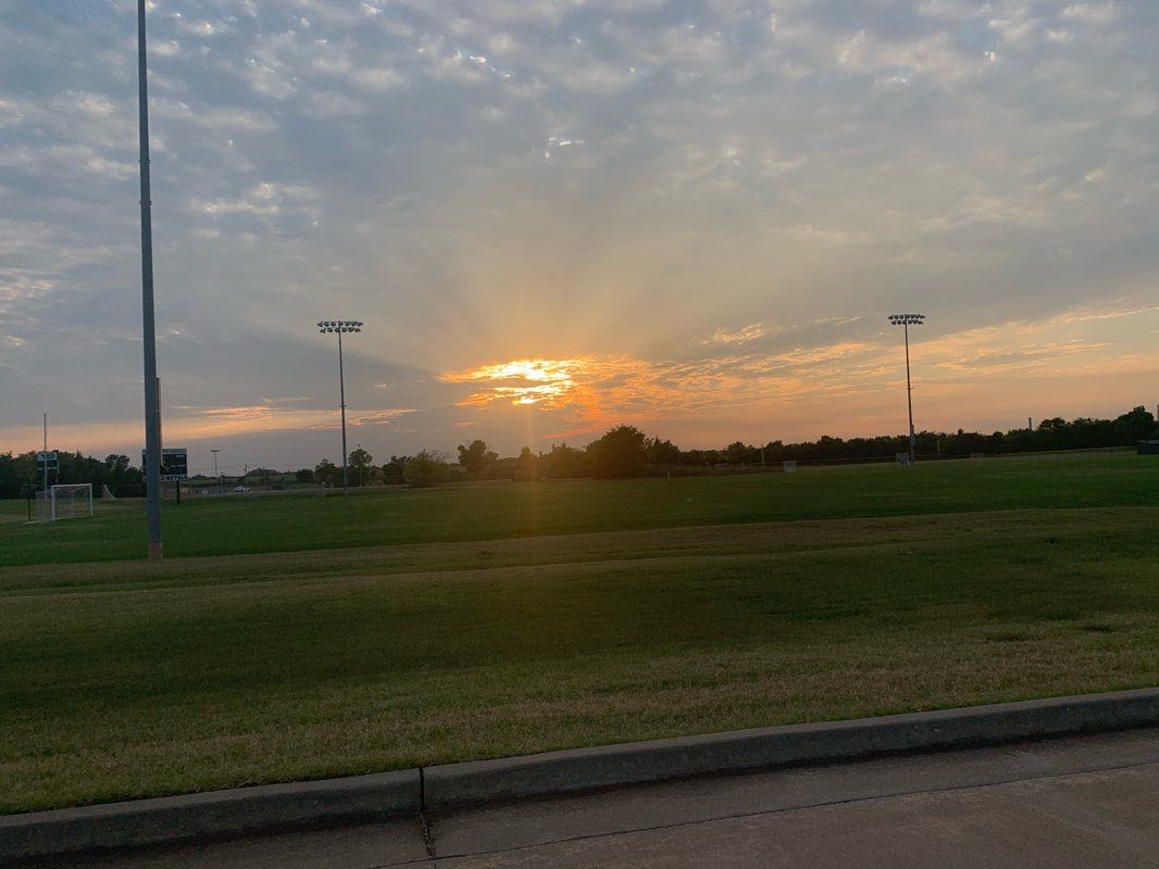 walking near me in OBU Varsity Athletic Grounds in winter