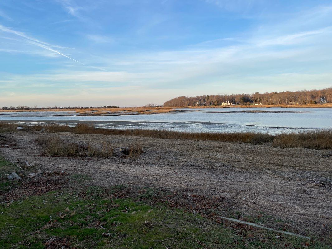 walking near me in San Remo Community Park in winter