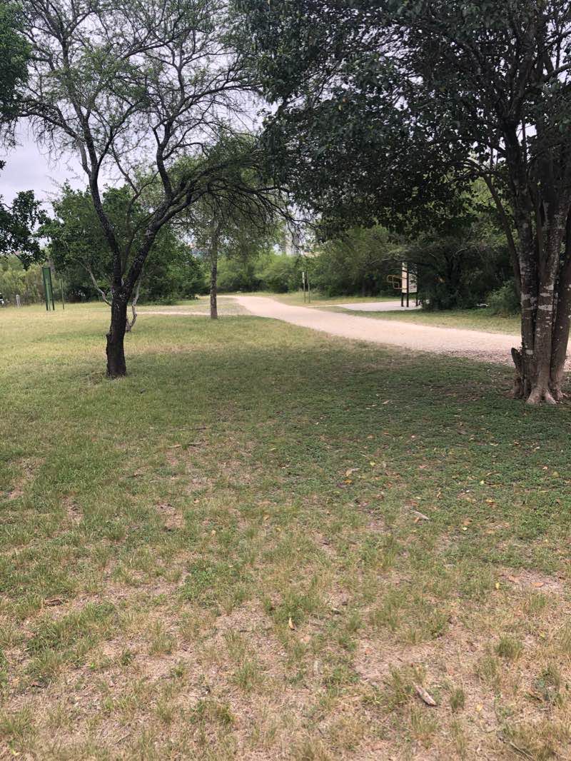 walking near me in San Antonio Medical Foundation Walking and Jogging Trail in winter