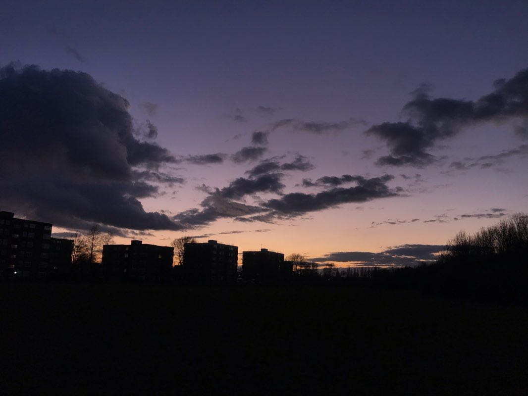walking near me in Watercress Fields in winter