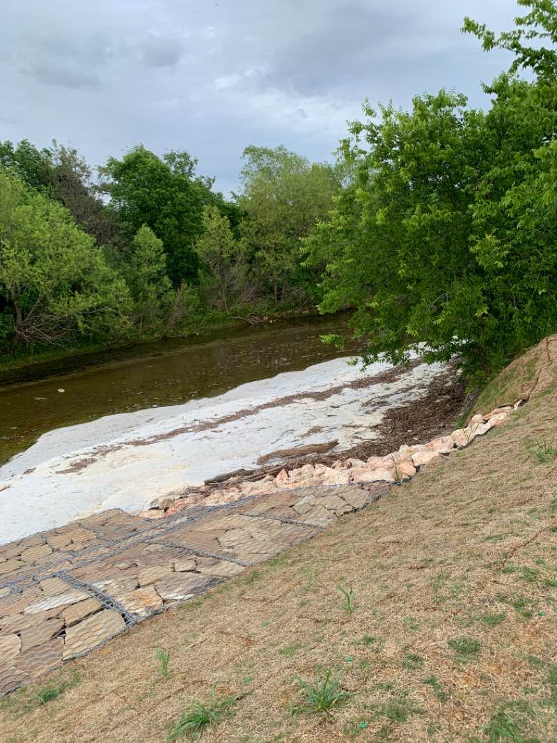 walking near me in Heritage Yards at Plano in winter