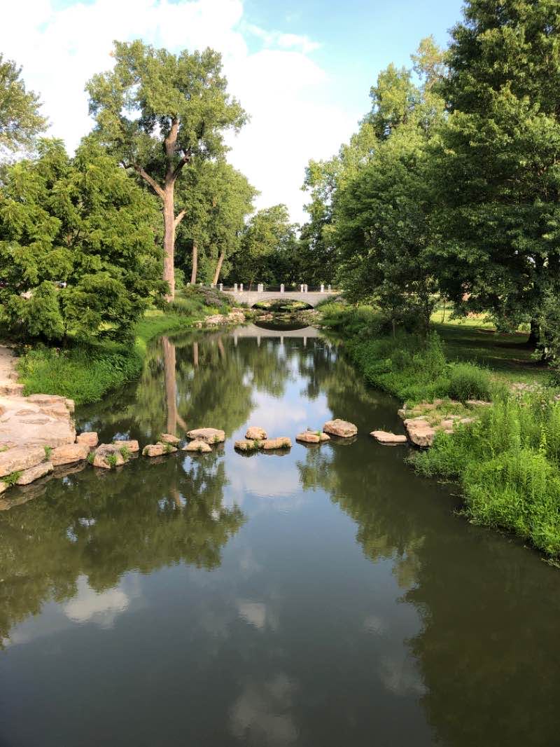 walking near me in Anne O’C. Albrecht Nature Playscape in winter