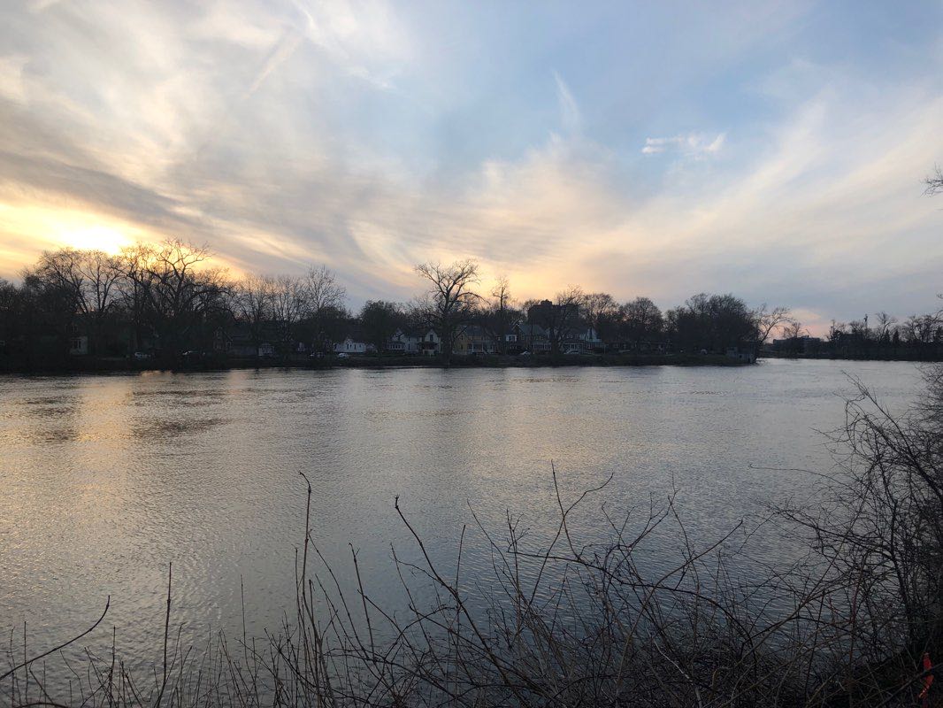 walking near me in Governor Joe Kernan Park in winter