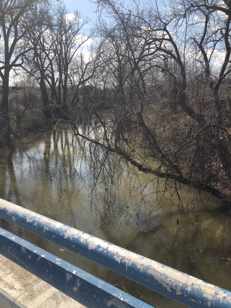walking near me in Gunckel Park in winter