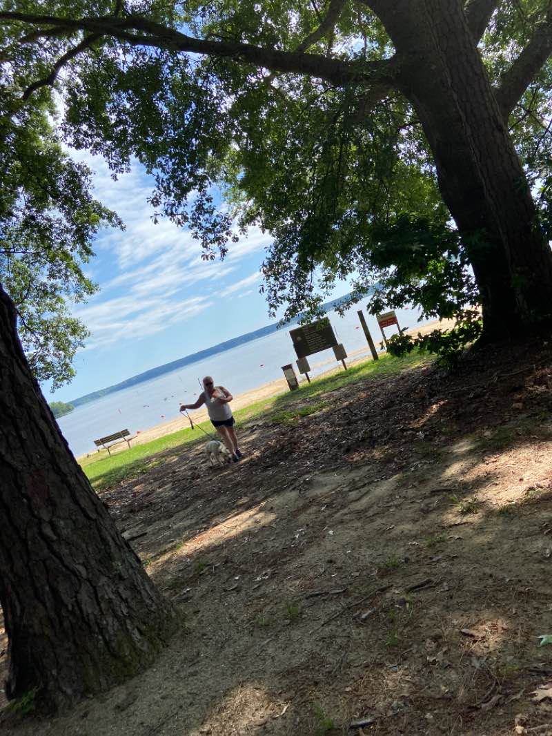 walking near me in Trailrace Park in winter