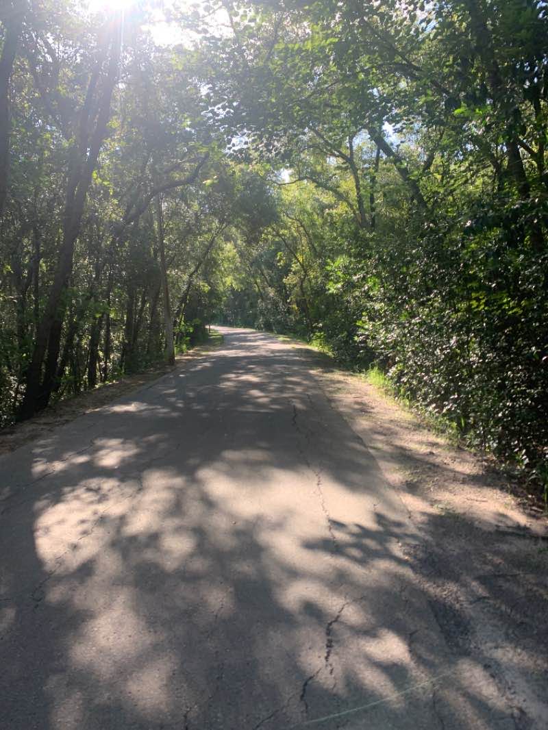 walking near me in Minneola Trailhead Park in winter
