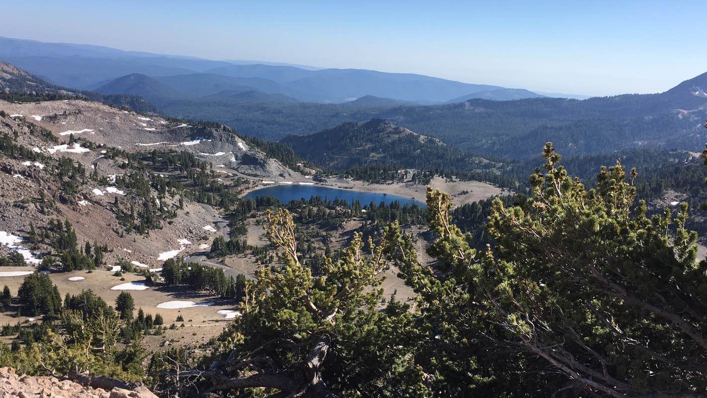 walking near me in Lassen Volcanic National Park in winter