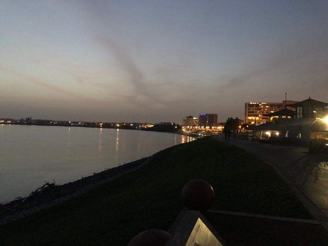 walking near me in Sunset Park in winter